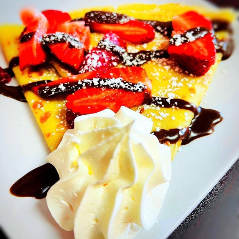 Delicious Nutella Crepes Await