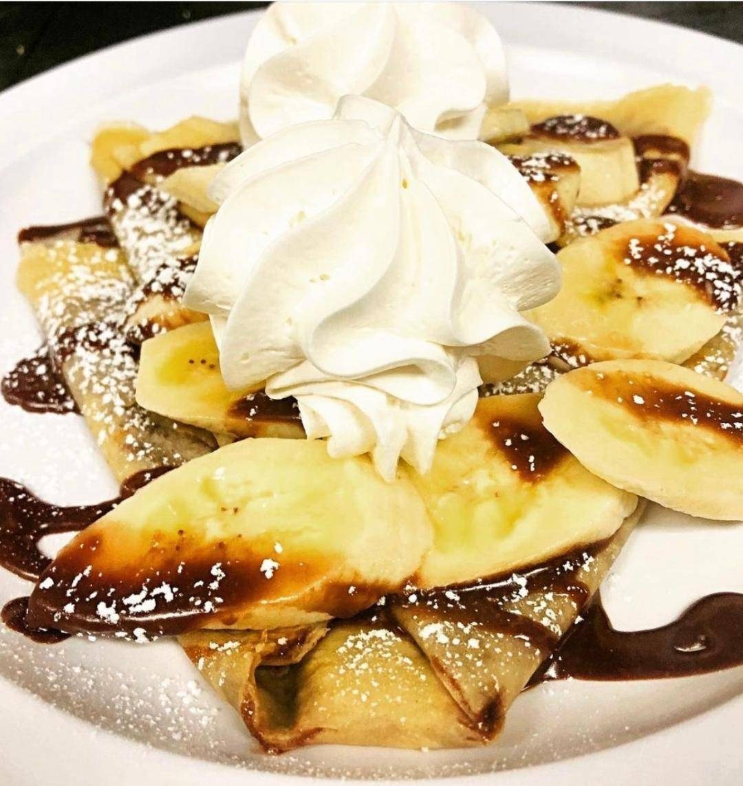 Nutella Crepes.