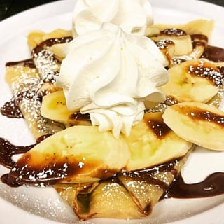 Banana Nutella Crepes